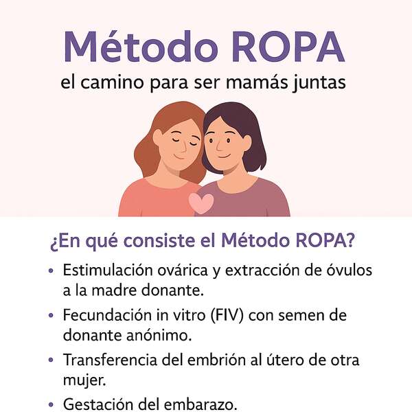 Método ROPA: el camino para ser mamás juntas