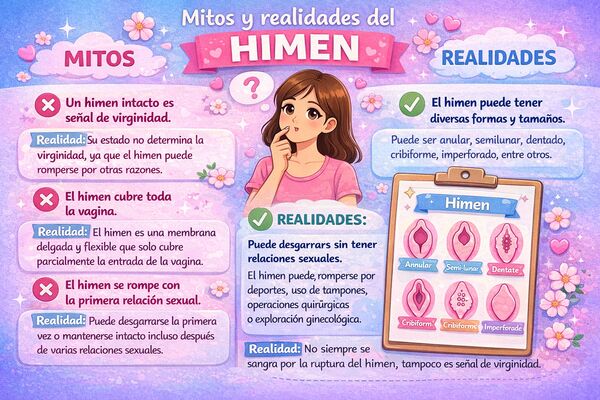 Mitos y realidades sobre el himen