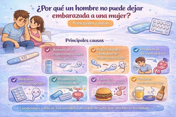 Infertilidad masculina: ¿Por qué no se produce un embarazo?