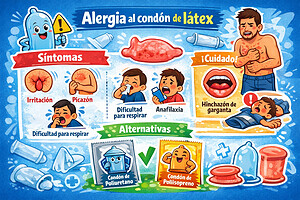Alergia al condón de látex