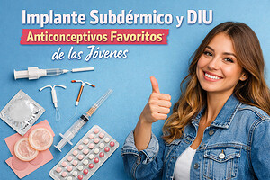 Anticonceptivos favoritos entre mujeres jóvenes en México