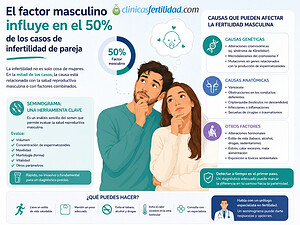 Infertilidad masculina: Causas, diagnóstico y la importancia de actuar a tiempo