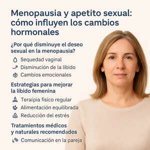 Menopausia y apetito sexual: cómo influyen los cambios hormonales