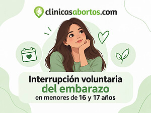 Interrupción voluntaria del embarazo en menores de 16 y 17 años