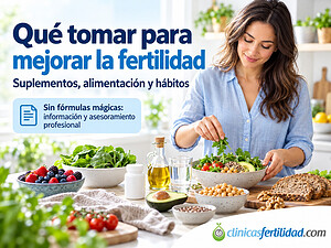 Qué tomar para mejorar la fertilidad: suplementos, alimentación y hábitos