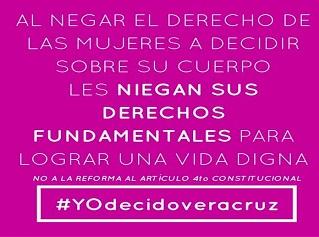 Amenazado en Veracruz el derecho al aborto
