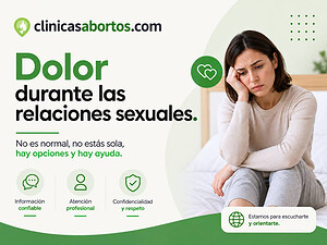 Dolor durante las relaciones sexuales (Dispareunia): Síntomas, causas y tratamiento