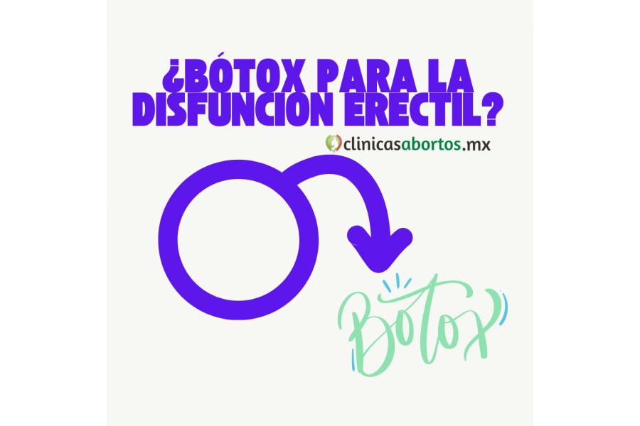 ¿Bótox para la disfunción eréctil?