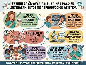 Estimulación ovárica: el primer paso en los tratamientos de reproducción asistida