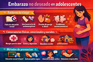 Embarazo no deseado en adolescentes