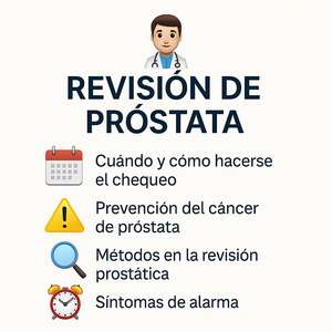 La salud masculina requiere un seguimiento continuo, especialmente en la prevención del cáncer de próstata. Este tipo de cáncer es uno de los más comunes en hombres