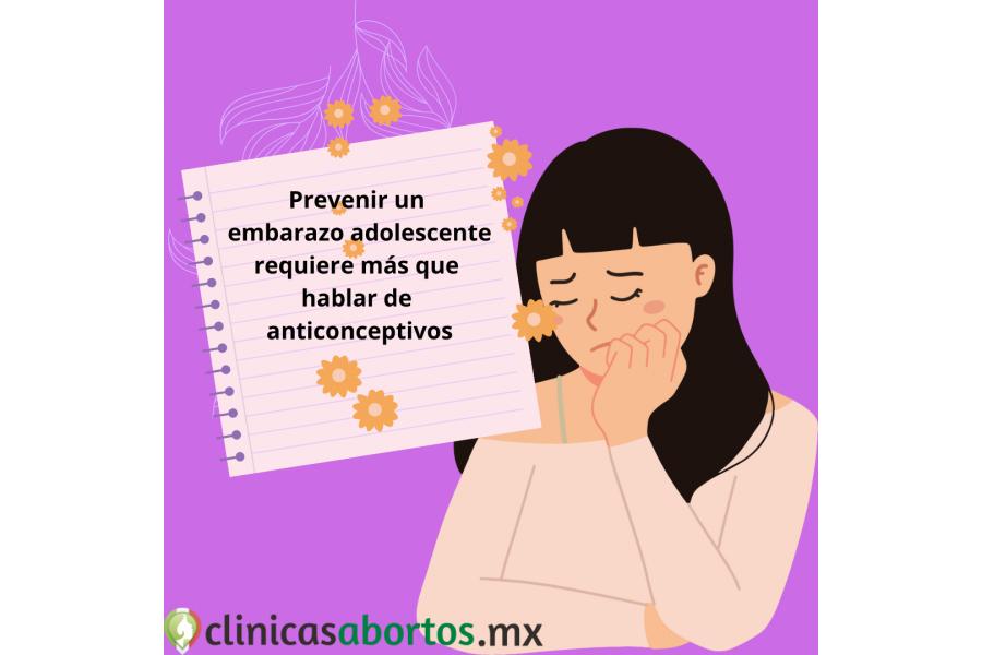 Prevenir un embarazo adolescente requiere más que hablar de anticonceptivos