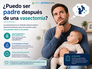 ¿Puedo ser padre después de una vasectomía?