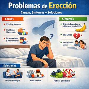 Problemas de erección: causas, síntomas y soluciones