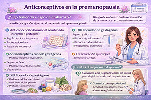 Anticonceptivos en la premenopausia