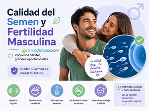 ¿Por qué se reduce la calidad del semen? Causas y claves