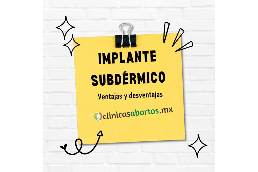 Ventajas y desventajas del implante subdérmico