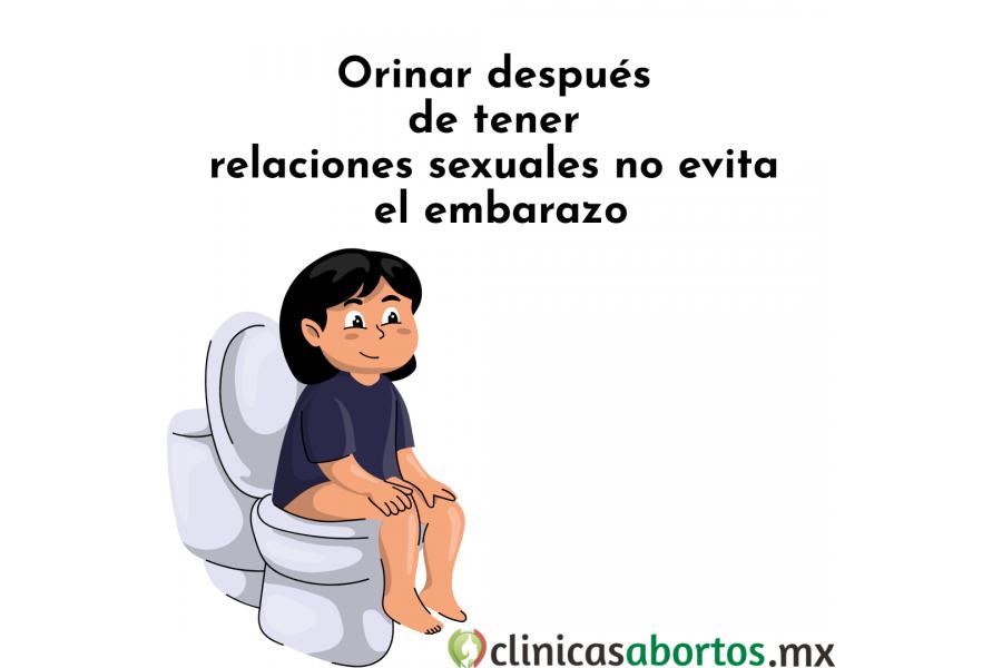 Orinar después de tener relaciones sexuales no evita el embarazo