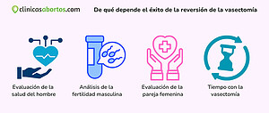 De qué depende el éxito de la reversión de la vasectomía