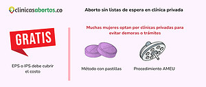 Aborto sin lista de espera en Clínica IVE privada