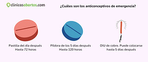 ¿Cuáles son los anticonceptivos de emergencia?