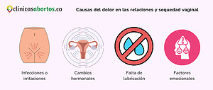 Causas del dolor en las relaciones y sequedad vaginal