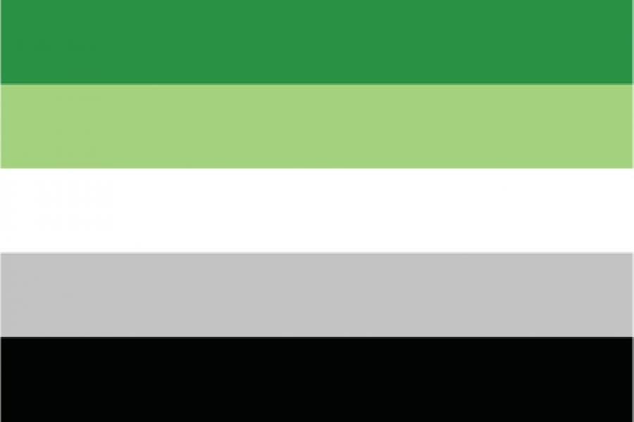 bandera arromantica